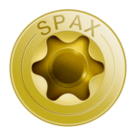 ⁦בורג טורקס | אבץ צהוב | קוטר 6 מ"מ | אורכים שונים | SPAX⁩ – תמונה ⁦3⁩