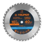 להב עגול למסור גרונג | ״10 אינטש | 40 שיניים | TRUPER