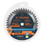 ⁦להב למסור עגול | ״¼7 אינטש | 40 שיניים | TRUPER⁩ – תמונה ⁦2⁩