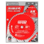 ⁦להב מקצועי לחיתוך מתכת | ״½6 אינטש | 48 שיניים | DIABLO⁩ – תמונה ⁦2⁩
